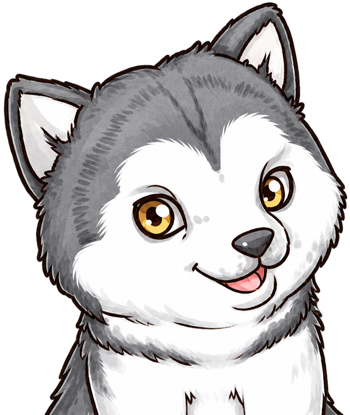 Happy Husky